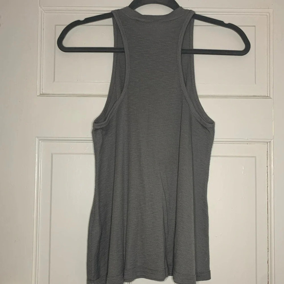 Free People Long Beach Tank in Grey - Picture 7 of 8